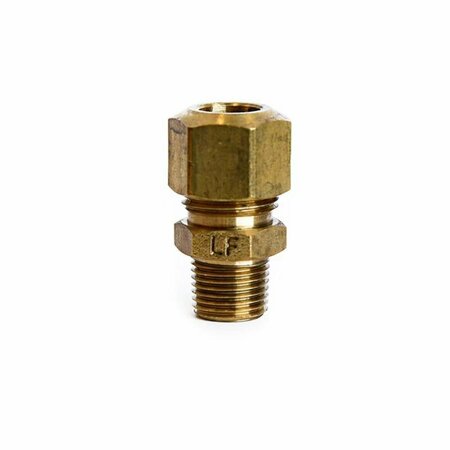 ATC 5/8 in. Compression X 1/8 in. D MPT Brass Connector 6JC120110701017